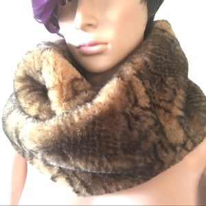 Faux Fur Infinity Scarf